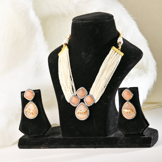 Azurine Handcrafted Necklace Set