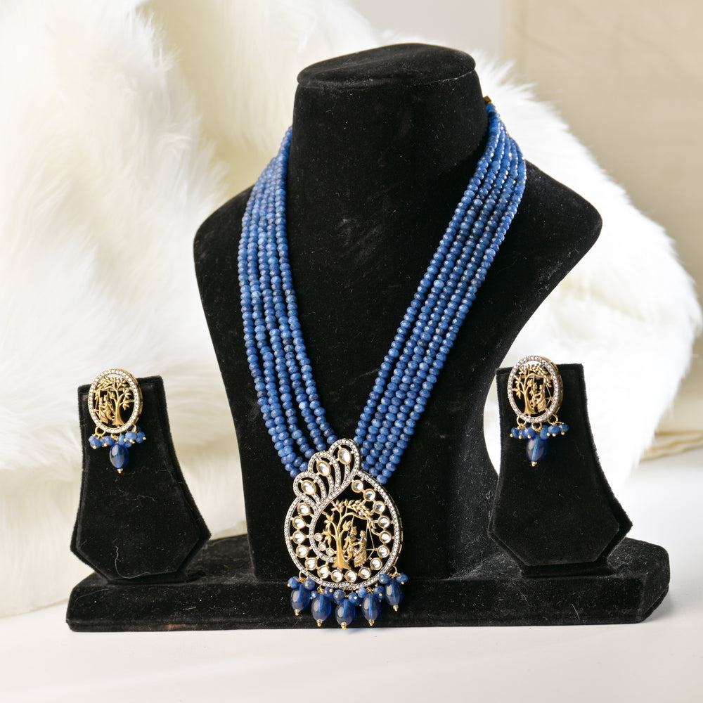 Peacock Delight Necklace Set