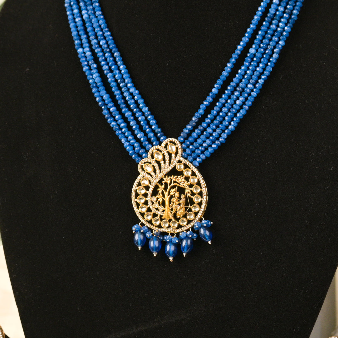 Peacock Delight Necklace Set