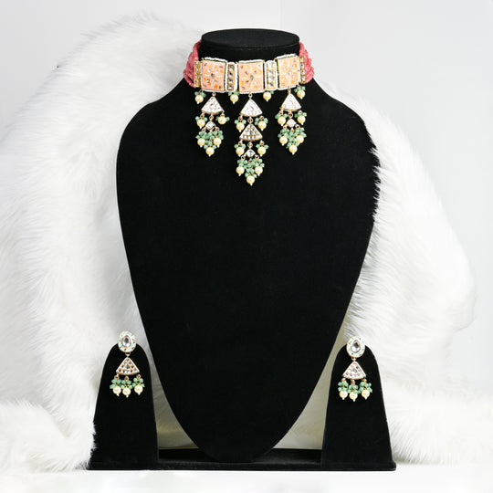 Lotus Necklace Set