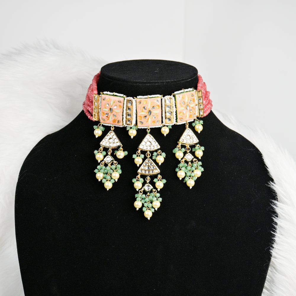 Lotus Necklace Set