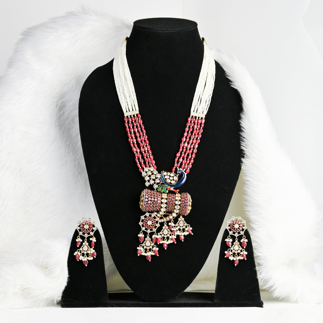 Damru Necklace Set