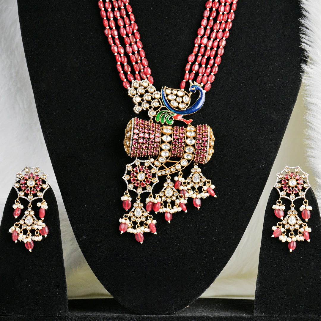 Damru Necklace Set