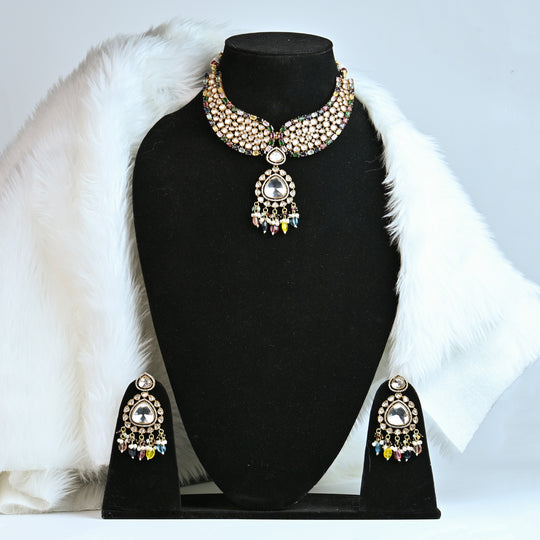 Abharan Heavily Necklace Set