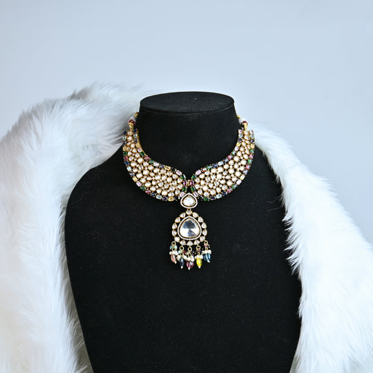 Abharan Heavily Necklace Set