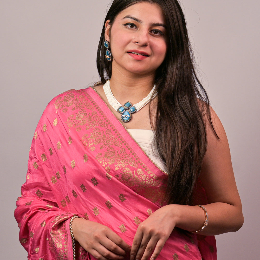 Azurine Handcrafted Necklace Set