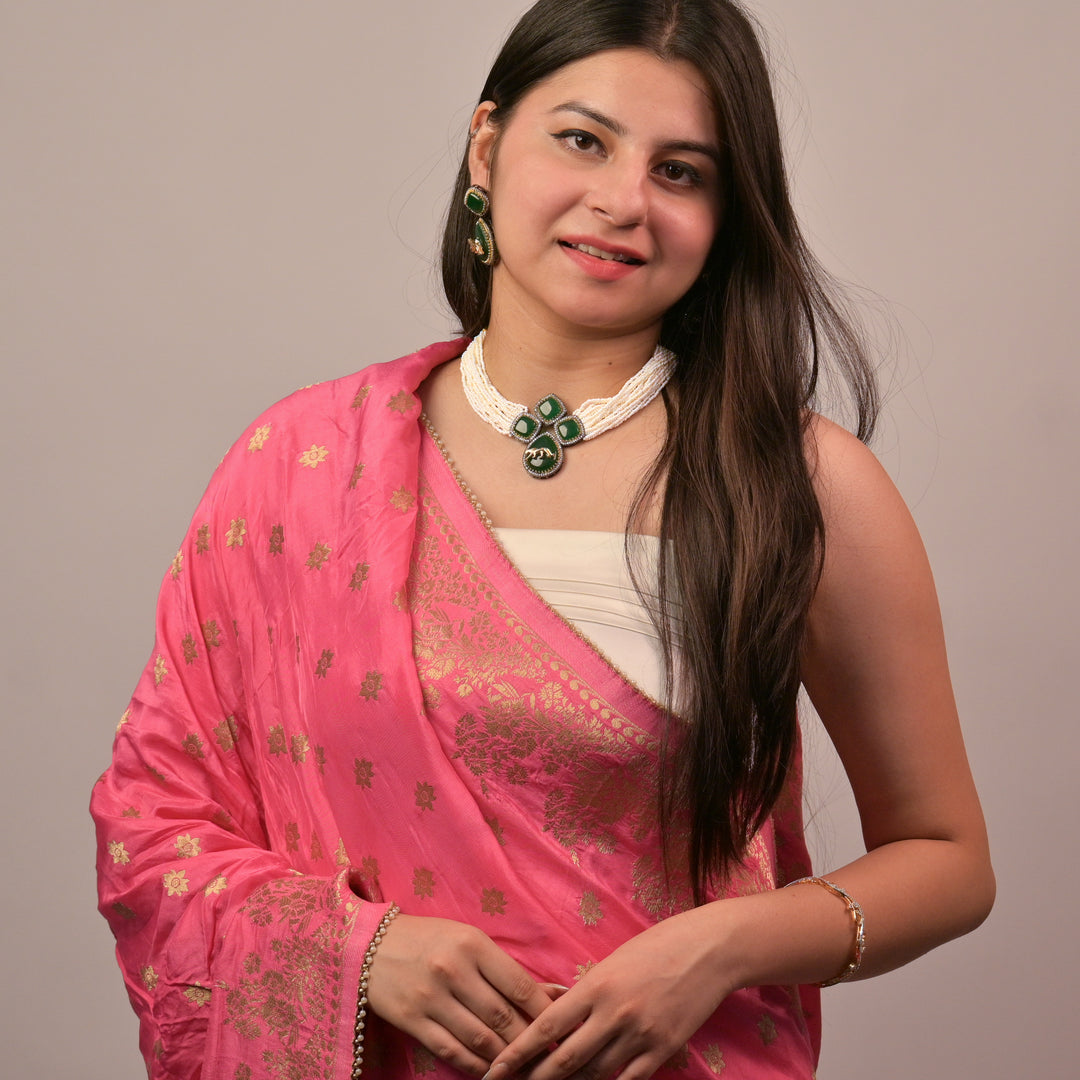 Azurine Handcrafted Necklace Set