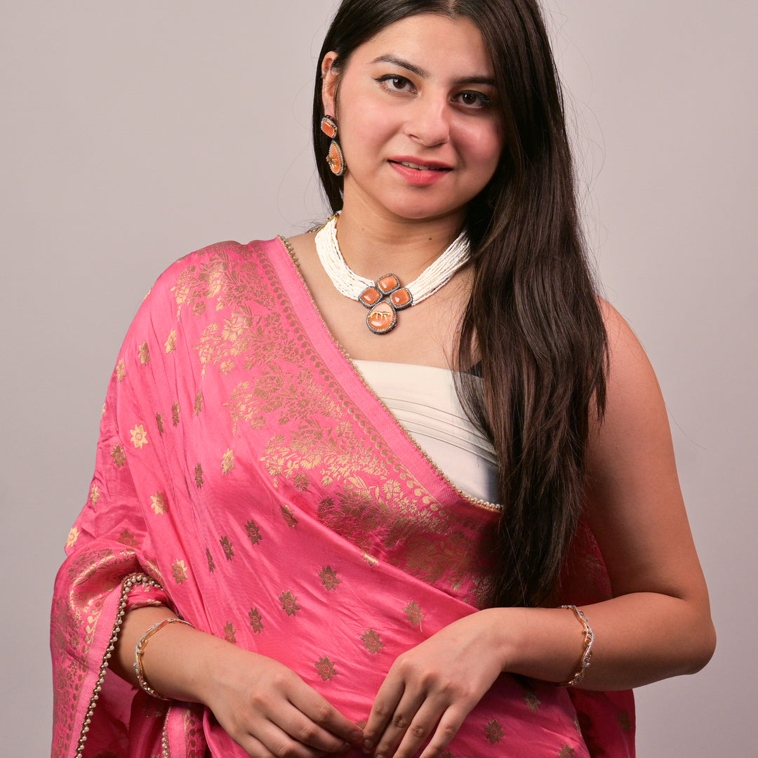 Azurine Handcrafted Necklace Set