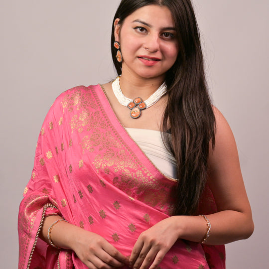 Azurine Handcrafted Necklace Set