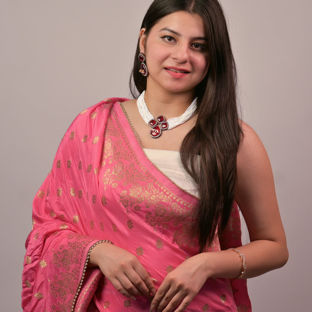 Azurine Handcrafted Necklace Set