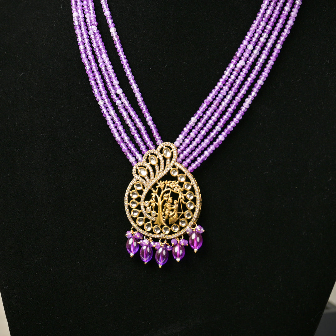Peacock Delight Necklace Set