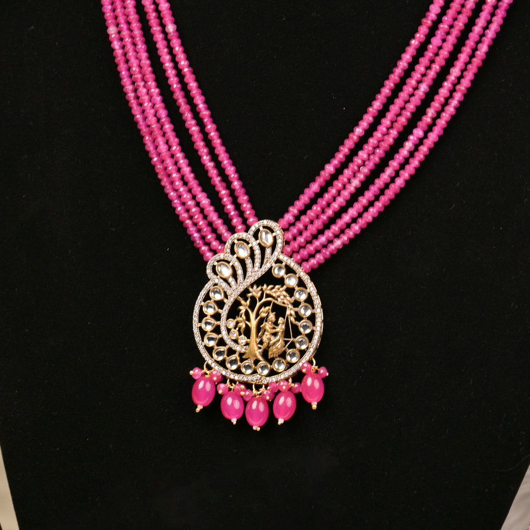 Peacock Delight Necklace Set