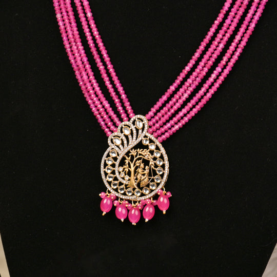 Peacock Delight Necklace Set