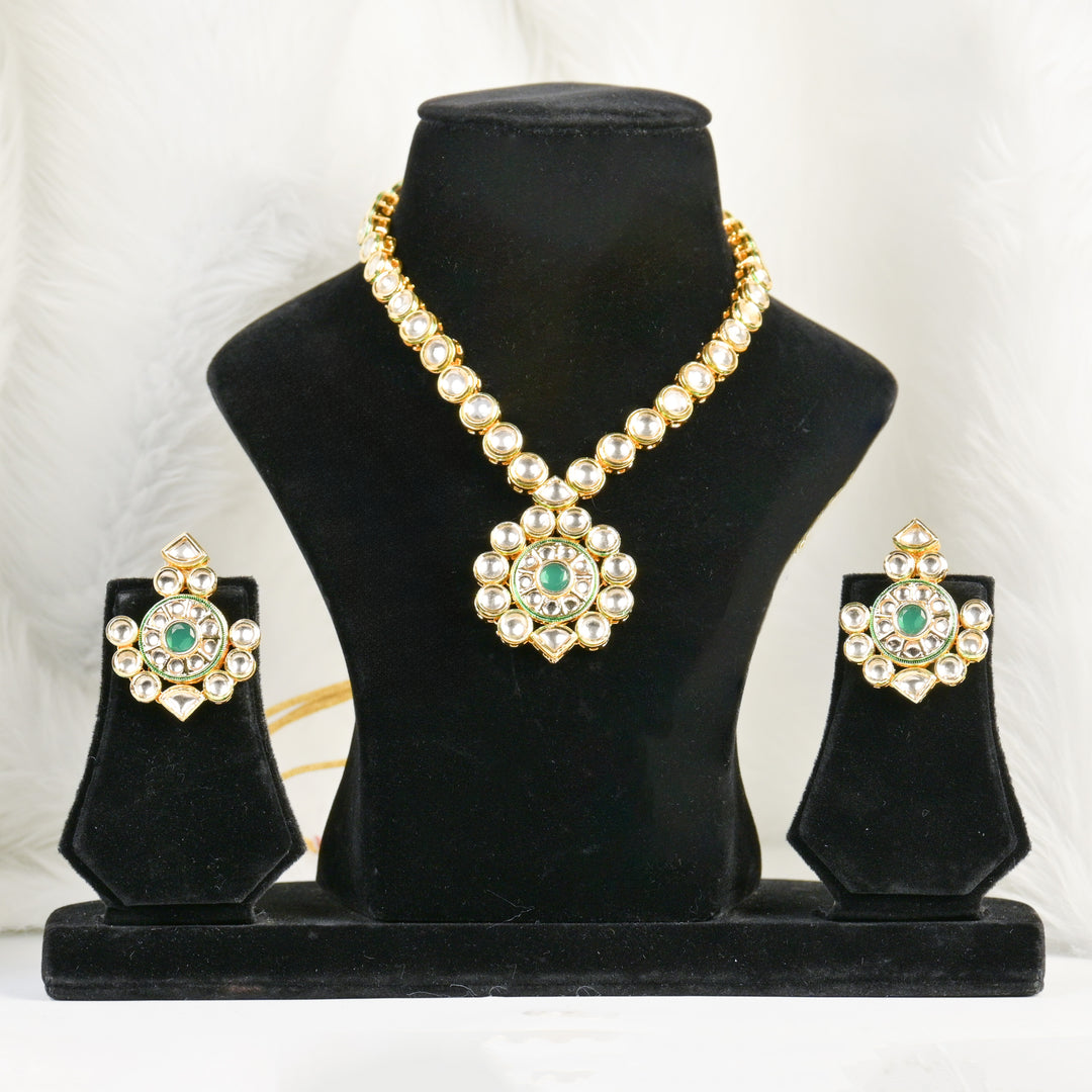 Majesty Brass Necklace Set
