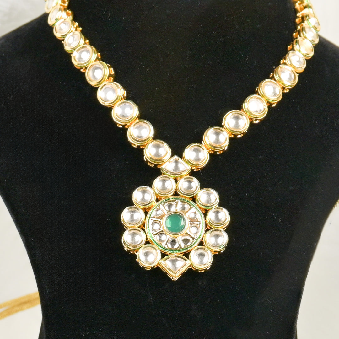 Majesty Brass Necklace Set